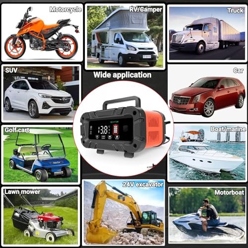 20A 12V 24V Smart Battery Charger J6888