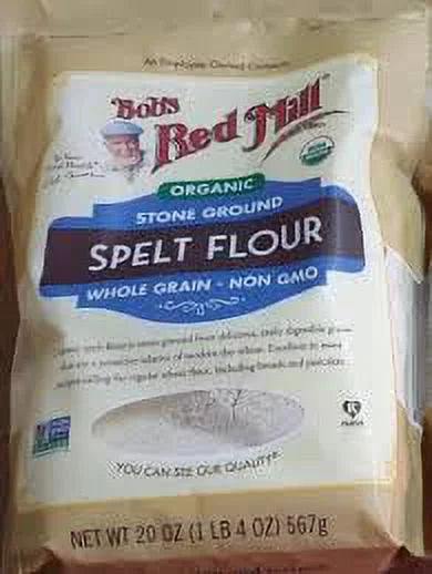 22 oz Pack of 2 Whole Grain Stone Ground Spelt Flour T202