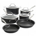10-Piece Hard Anodized Cookware Pots and Pans Set B532902