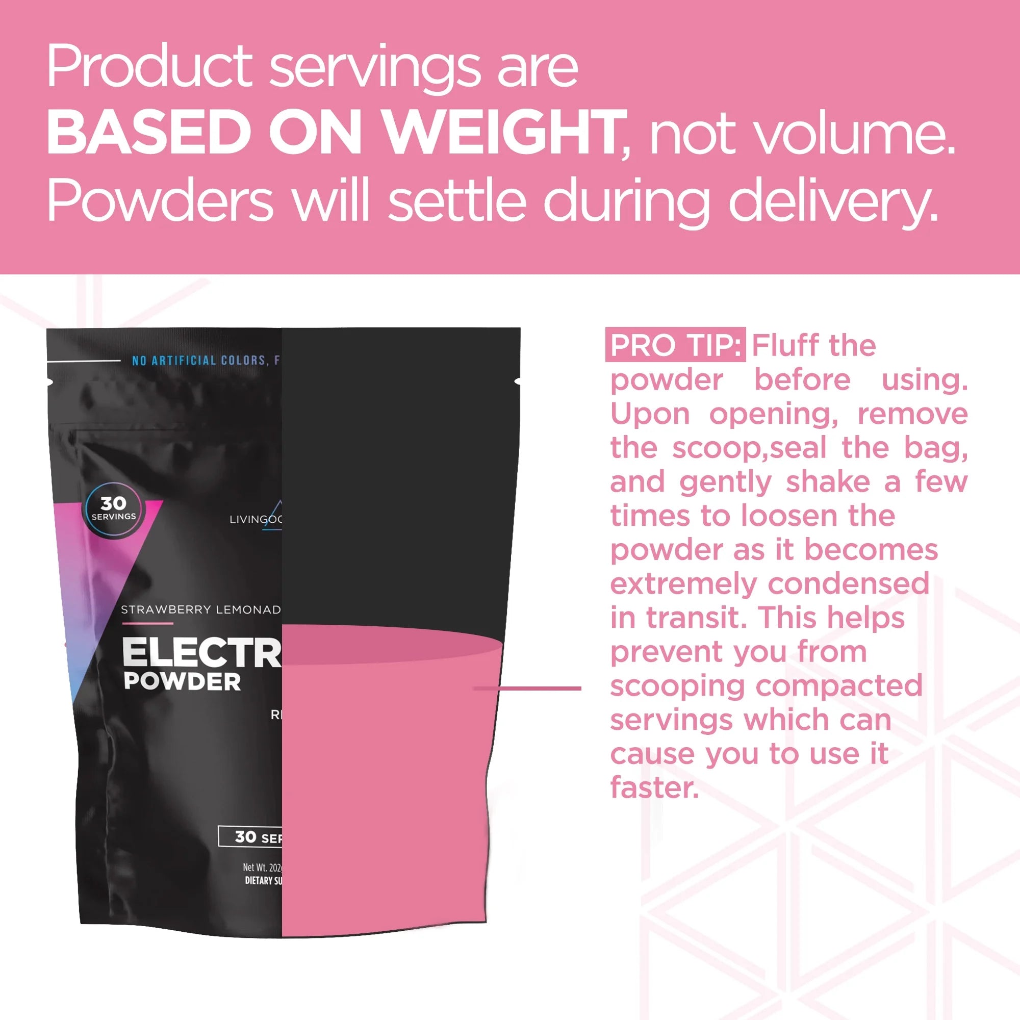 Sugar-Free Strawberry Lemonade Electrolyte Powder Z730