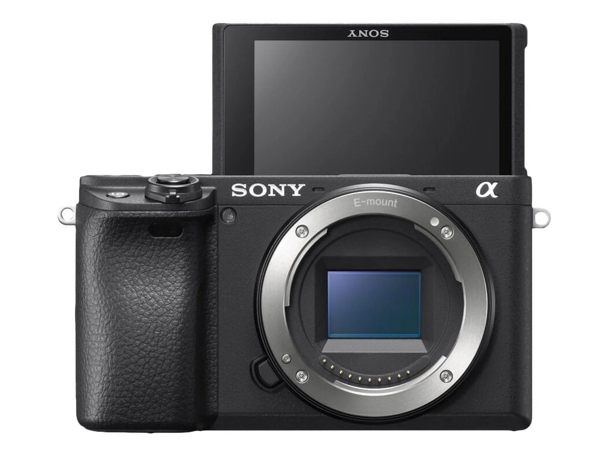 Black Mirrorless Digital Camera 24.2 MP APS-C 4K with 18-135mm Lens H20998
