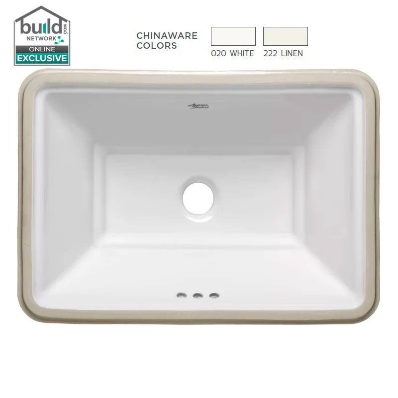 Undermount Fireclay Bathroom Sink D23647