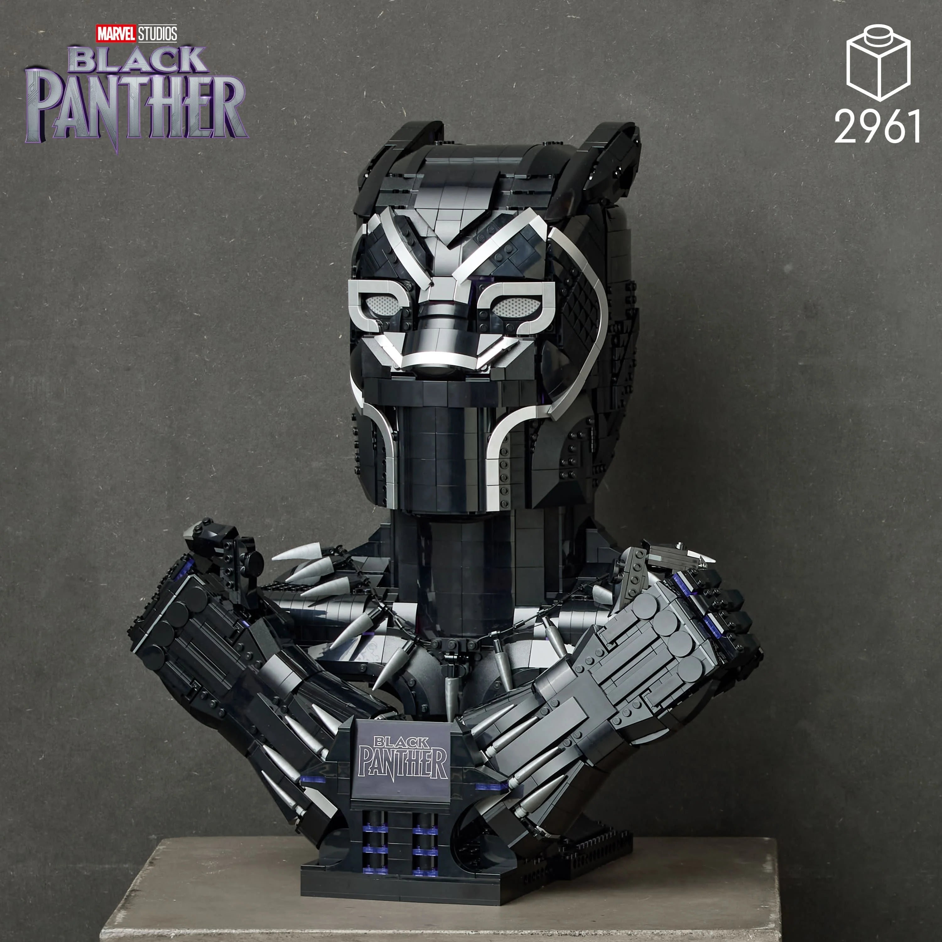 Black Panther King T'Challa Model Building Kit Z6727
