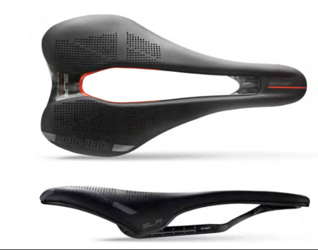 Black Carbonio Superflow Saddle O337