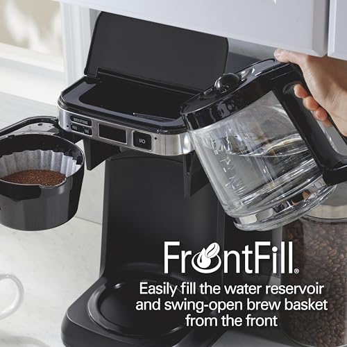12 Cups Black Programmable Drip Coffee Maker U8908