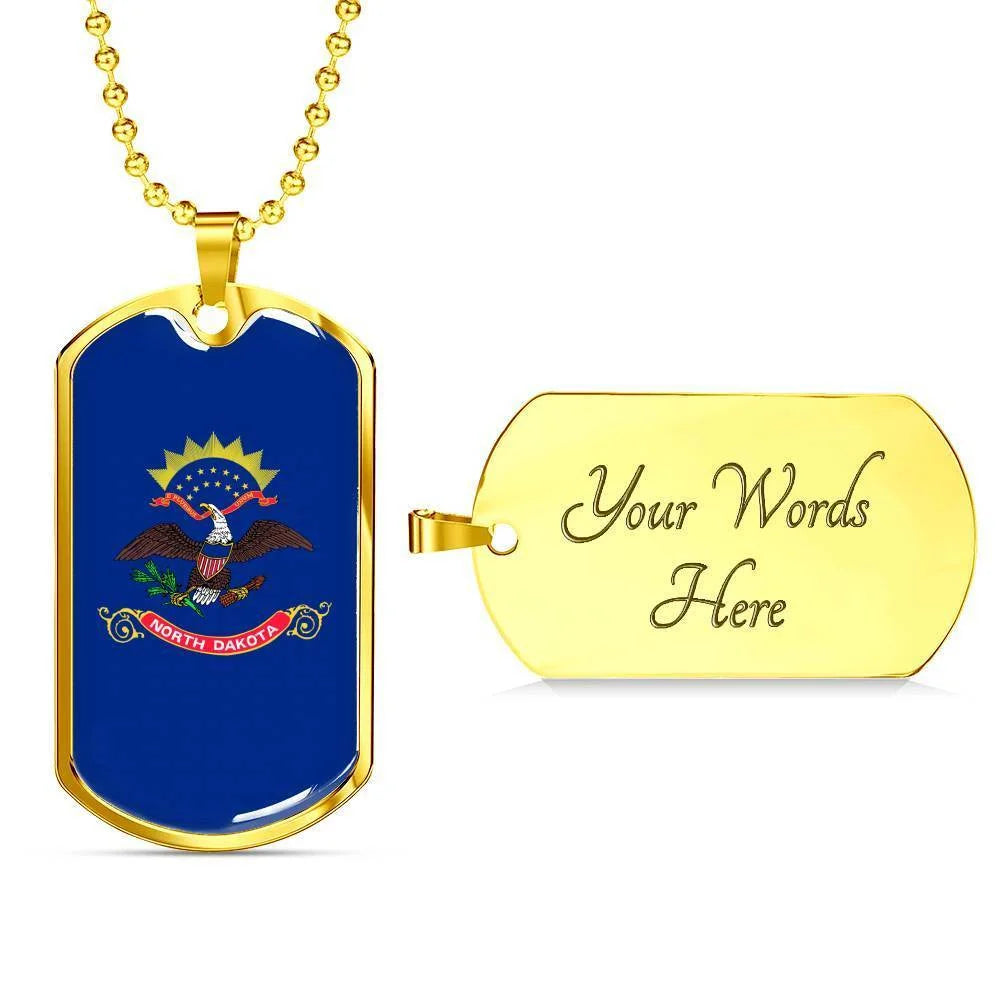 Stainless Steel Dog Tag Necklace W8269