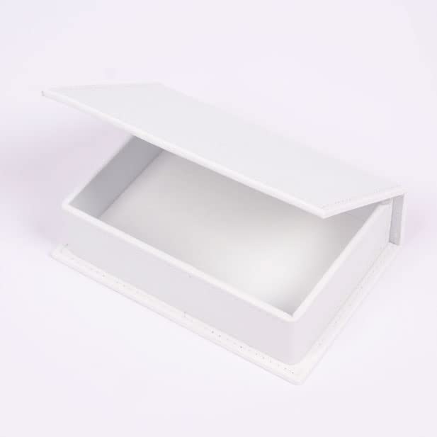 14 Pcs White Leather Desk Organizer Set R4370