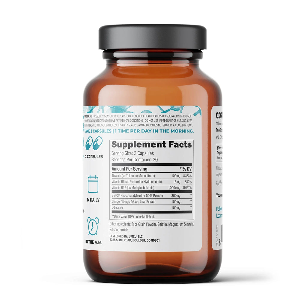 Natural Stress Relief Supplement Capsules I446460