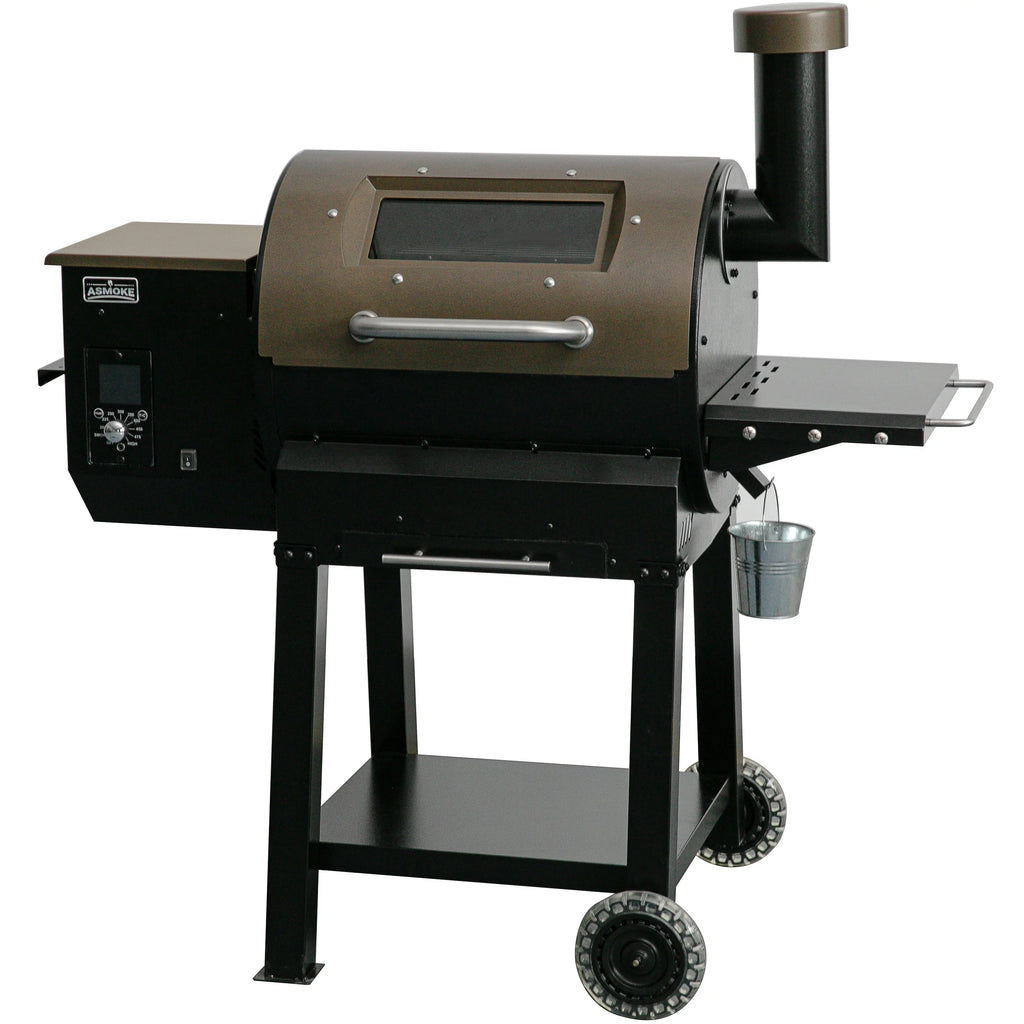Wood Pellet Grill Smoker 515 sq. in. Bronze E570