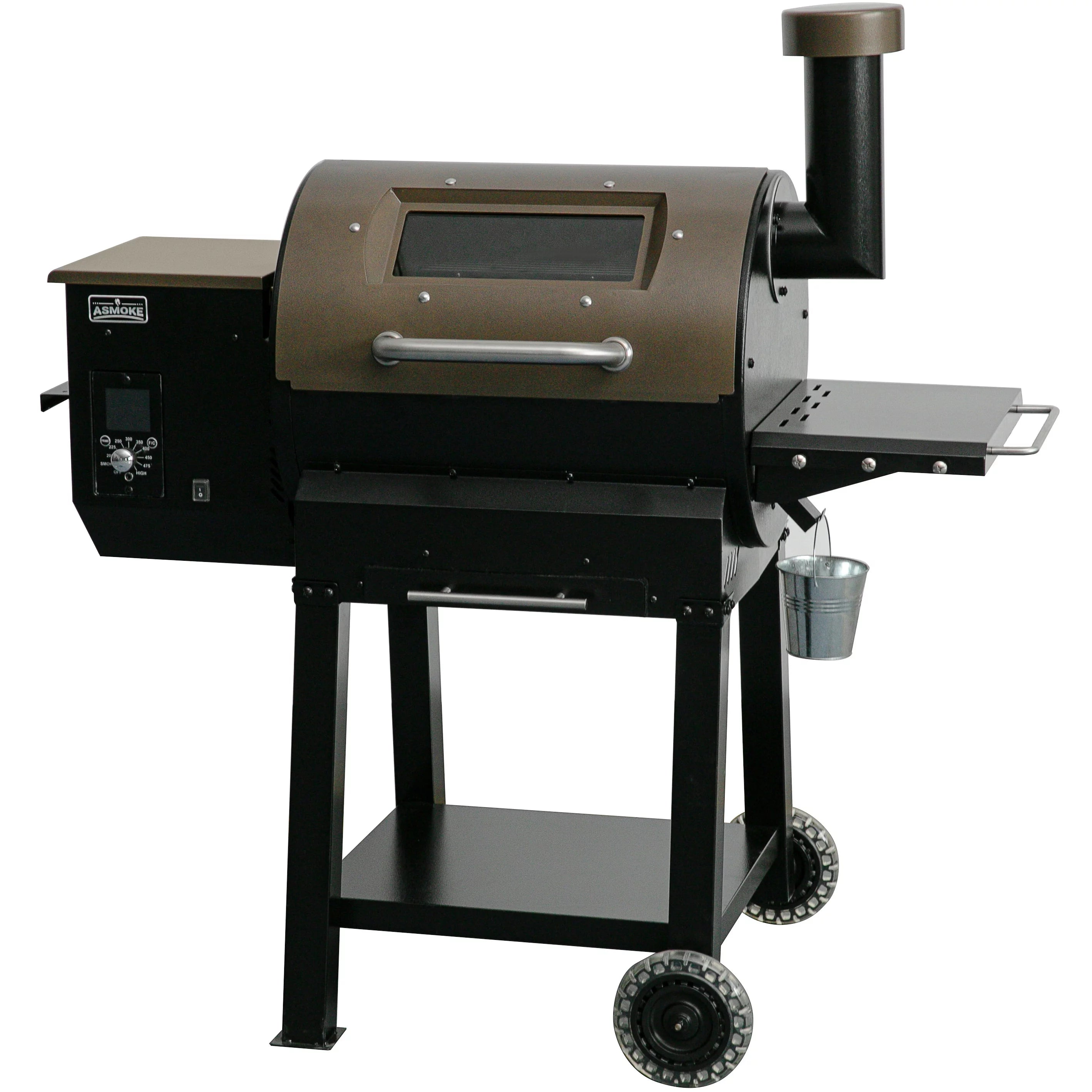 Wood Pellet Grill Smoker 515 sq. in. Bronze E570