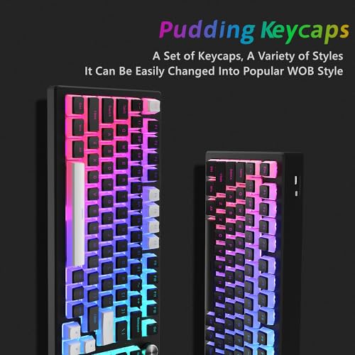 Black PBT Keycaps 165 Keys Set T659