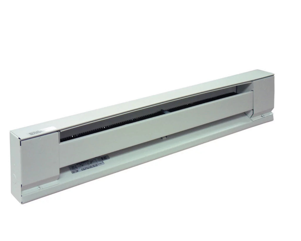 Stainless Steel Electric Baseboard Convection Heater X88634