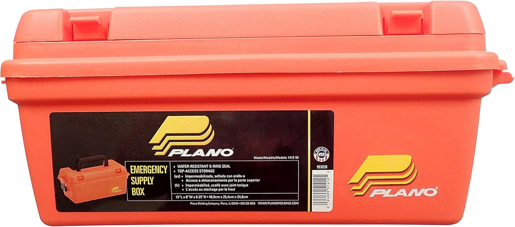 Shallow Dry Storage Box Orange Small F577