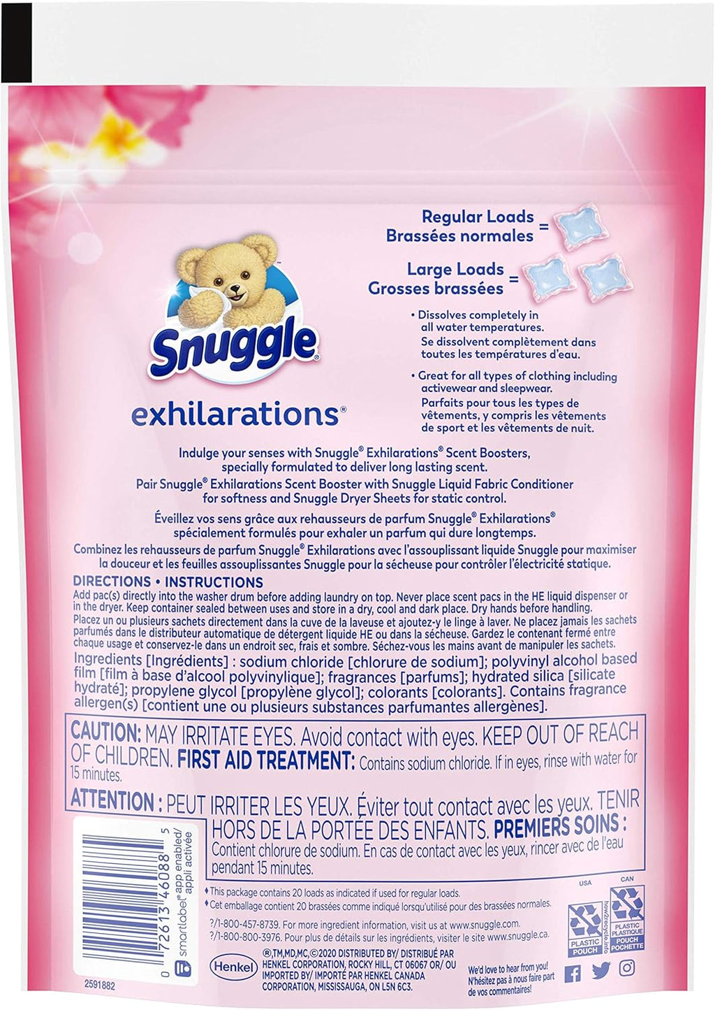 Island Hibiscus and Rainflower Scent Booster Pacs, 20 Count H766