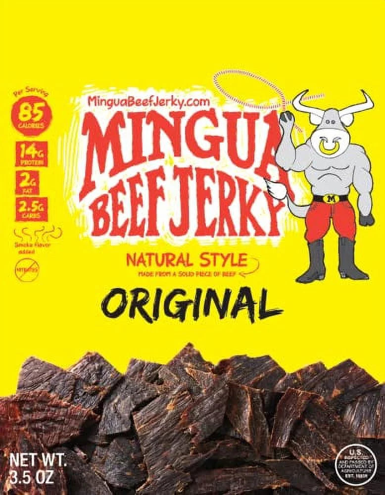 Two Milds + Two Garlic & Onions Beef Jerky, 3.5 ounces, 14.0 Ounce I835
