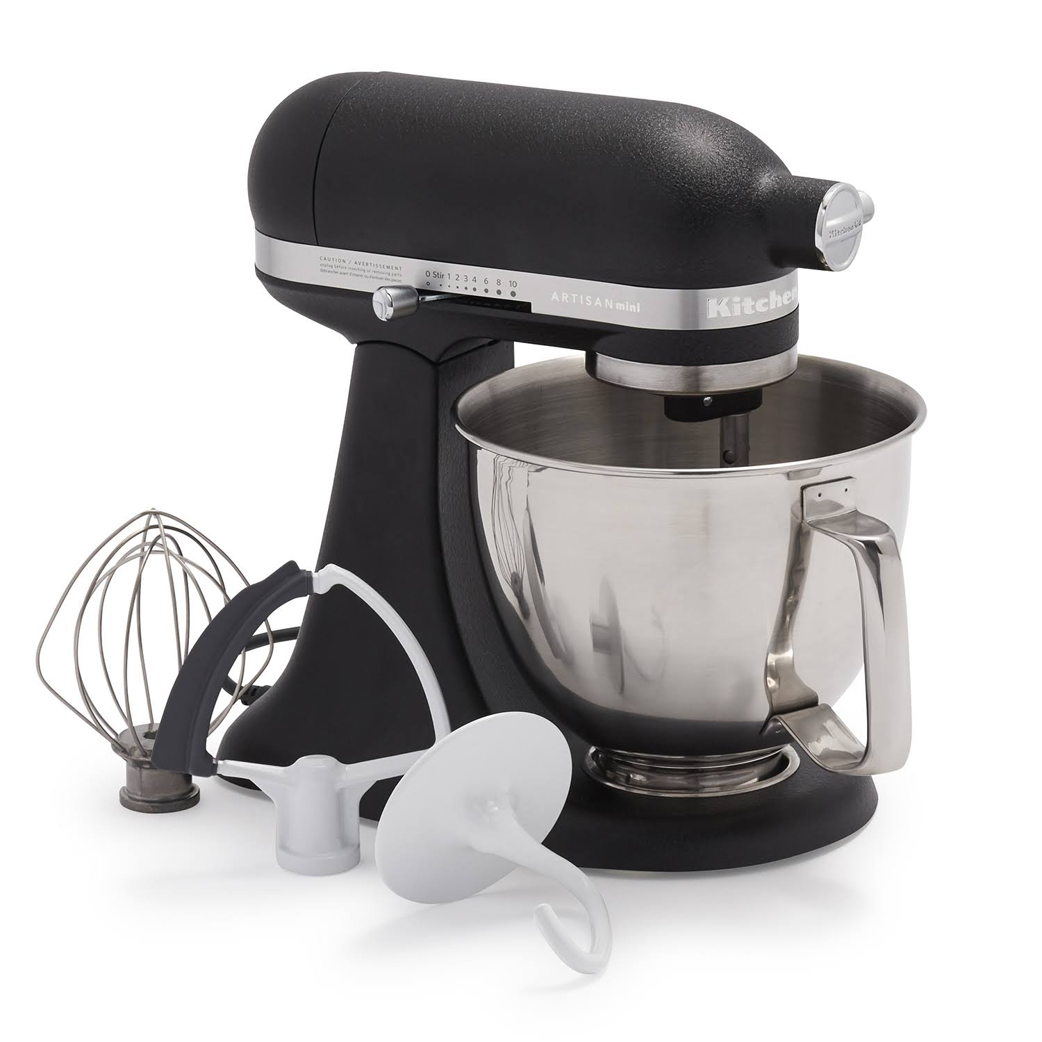 Cast Iron Black 3.5 Quart Tilt-Head Stand Mixer U6374
