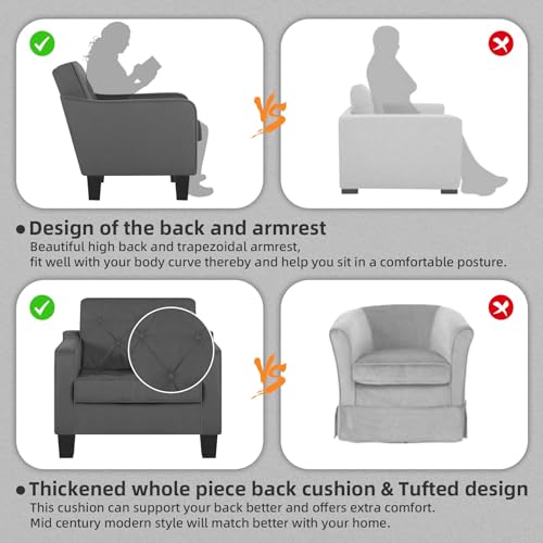 Blue Set of 2 Accent Chairs W3361