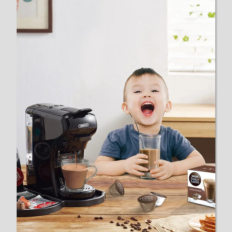 3-in-1 Espresso Coffee Machine with Dolce Gusto Compatibility, 220V-240V, 1450W V76831