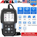 OBD2 Scanner for Volvo Vehicles Scan Full Systems Oil BMS EPB Reset ABS Bleeding Maintenance Service Car Code Reader Automotive Diagnostic Tool J435522