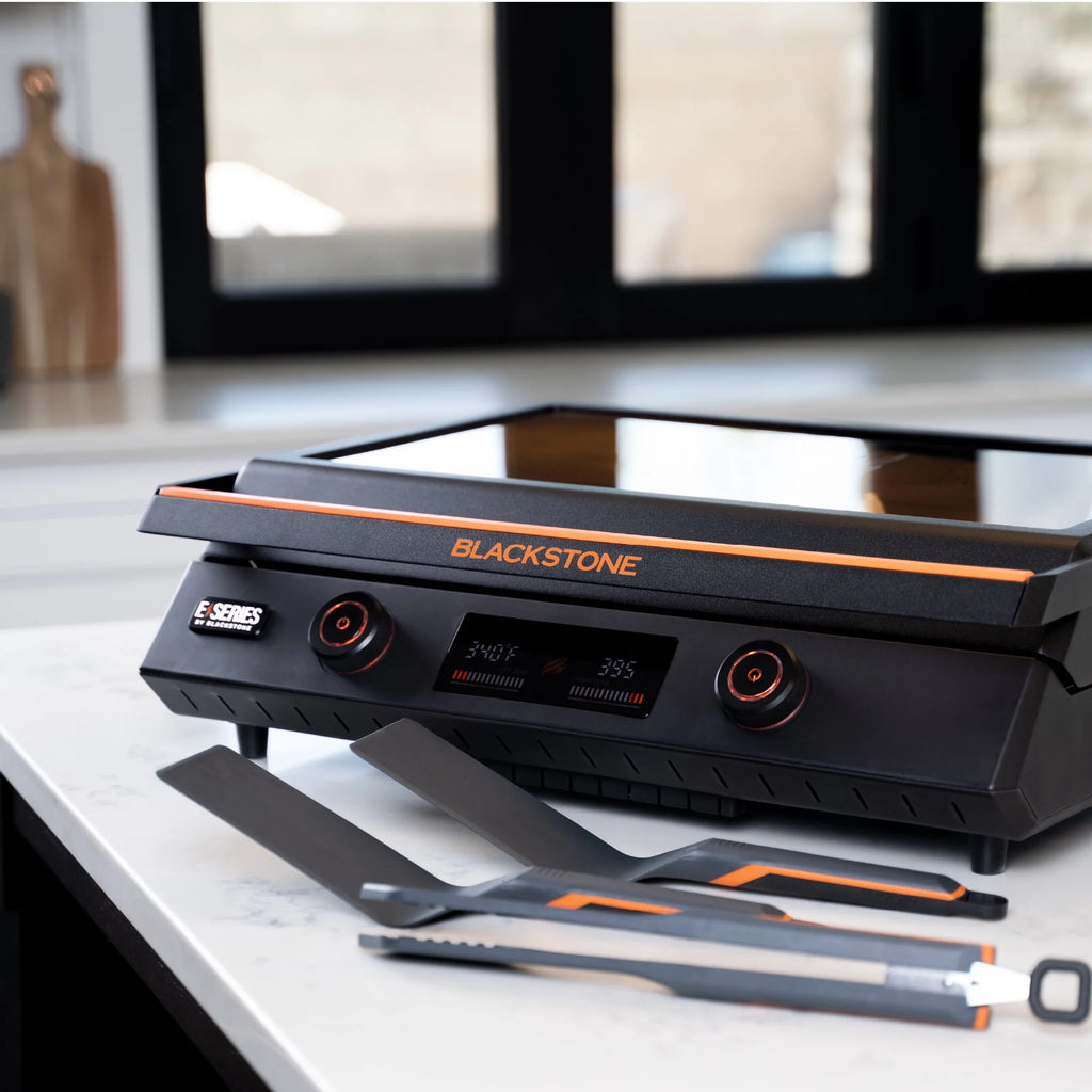 22 Electric Tabletop Griddle with Prep Cart T6351