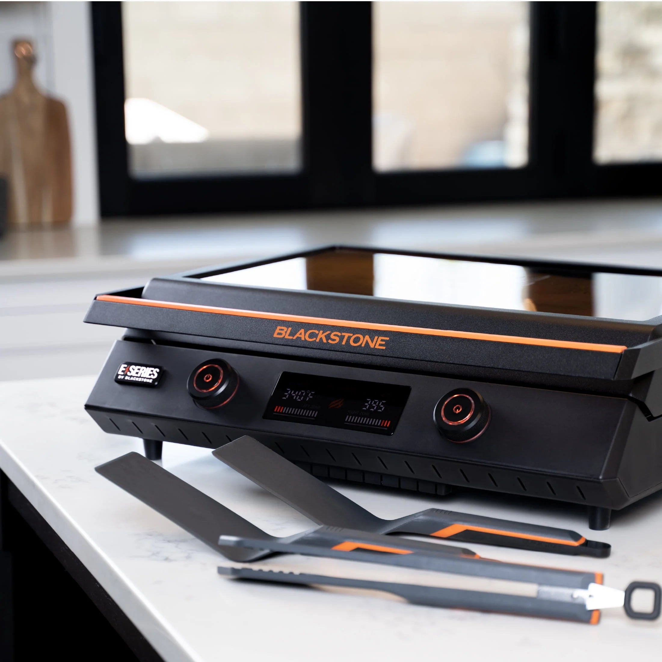 22 Electric Tabletop Griddle with Prep Cart T6351