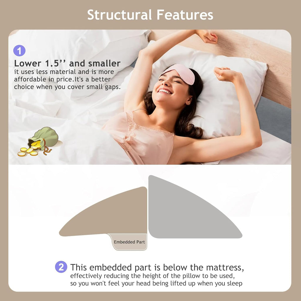 Queen Bed Wedge Pillow S13341