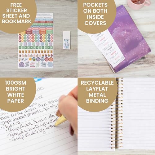 8.5" x 11" Academic Year Day Planner (July 2024 - July 2025) U679441