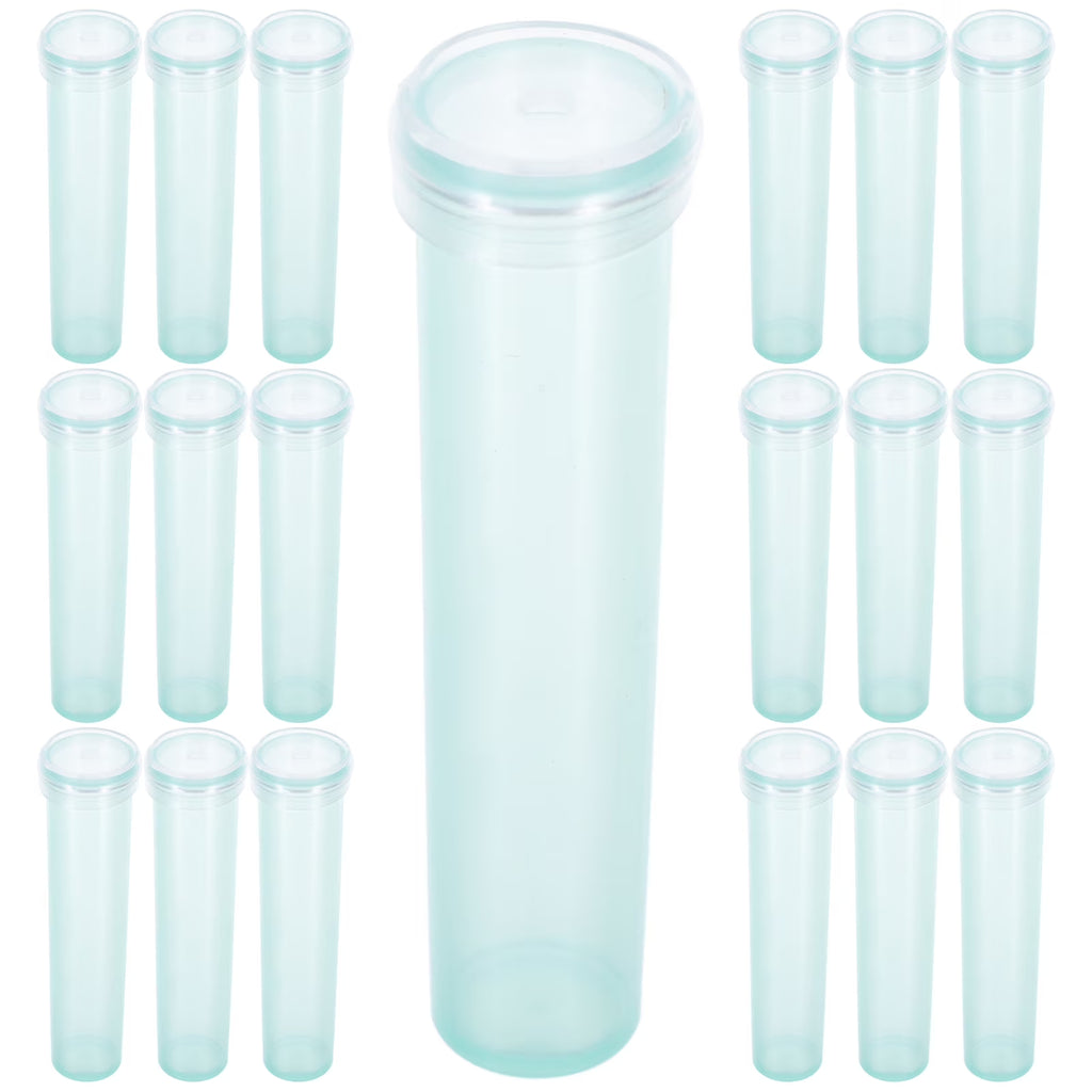 100 Pcs Light Green Plastic Water Tubes for Flowers F72172