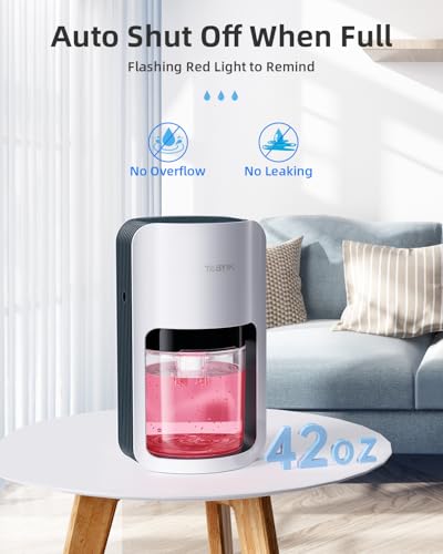 35 OZ Small Dehumidifier with Auto Shut Off E1154