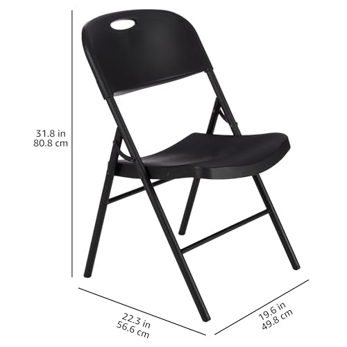 White 6-Pack Foldable Plastic Chair B250253
