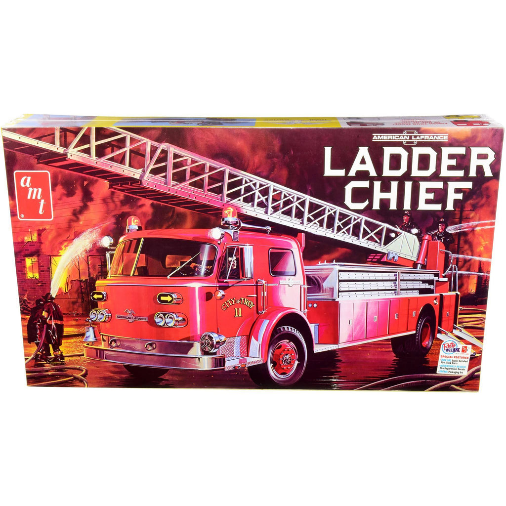 1/25 Scale American LaFrance Ladder Chief Fire Truck Model Kit X584647