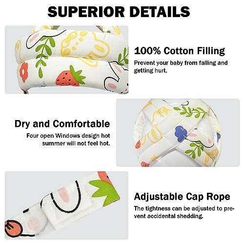Baby Helmet Adjustable Soft Cushion Infant Safety Cap H877
