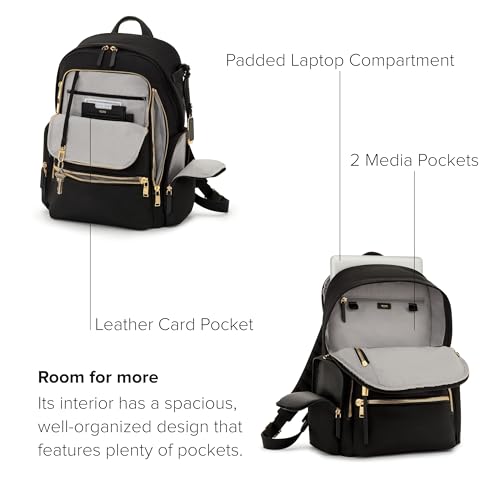 Black Travel Backpack for 16" Laptop O240