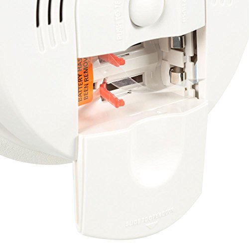 Battery Powered Combination Smoke and Carbon Monoxide Detector with Voice Alert J72596