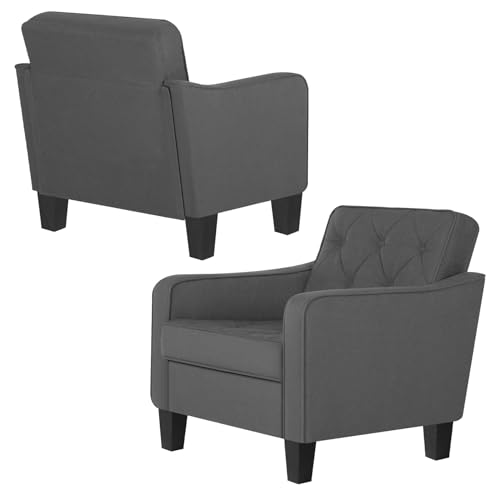 Blue Set of 2 Accent Chairs W3361