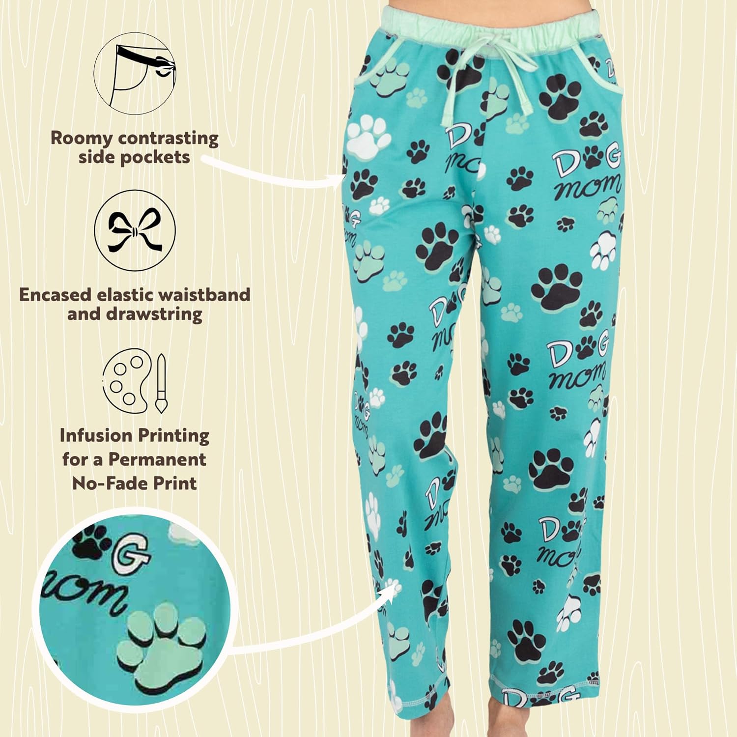 Cute Pajama Pants and Top Separates A72501