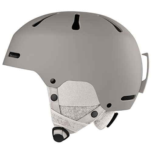 Adjustable Fit Snow Helmet with Protective Shell and Breathable Vents E9545