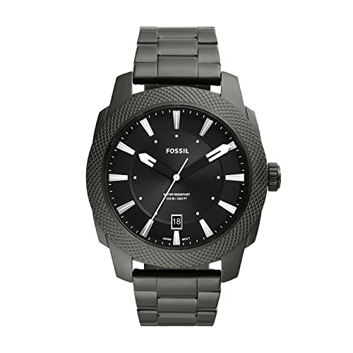 Machine Men's Watch with Stainless Steel or Leather Band, Chronograph or Analog Watch Display G4240