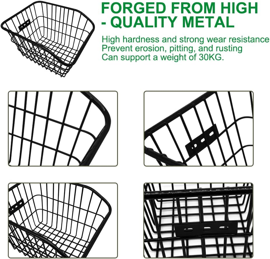 Rear Bike Basket with Waterproof Cover X6654