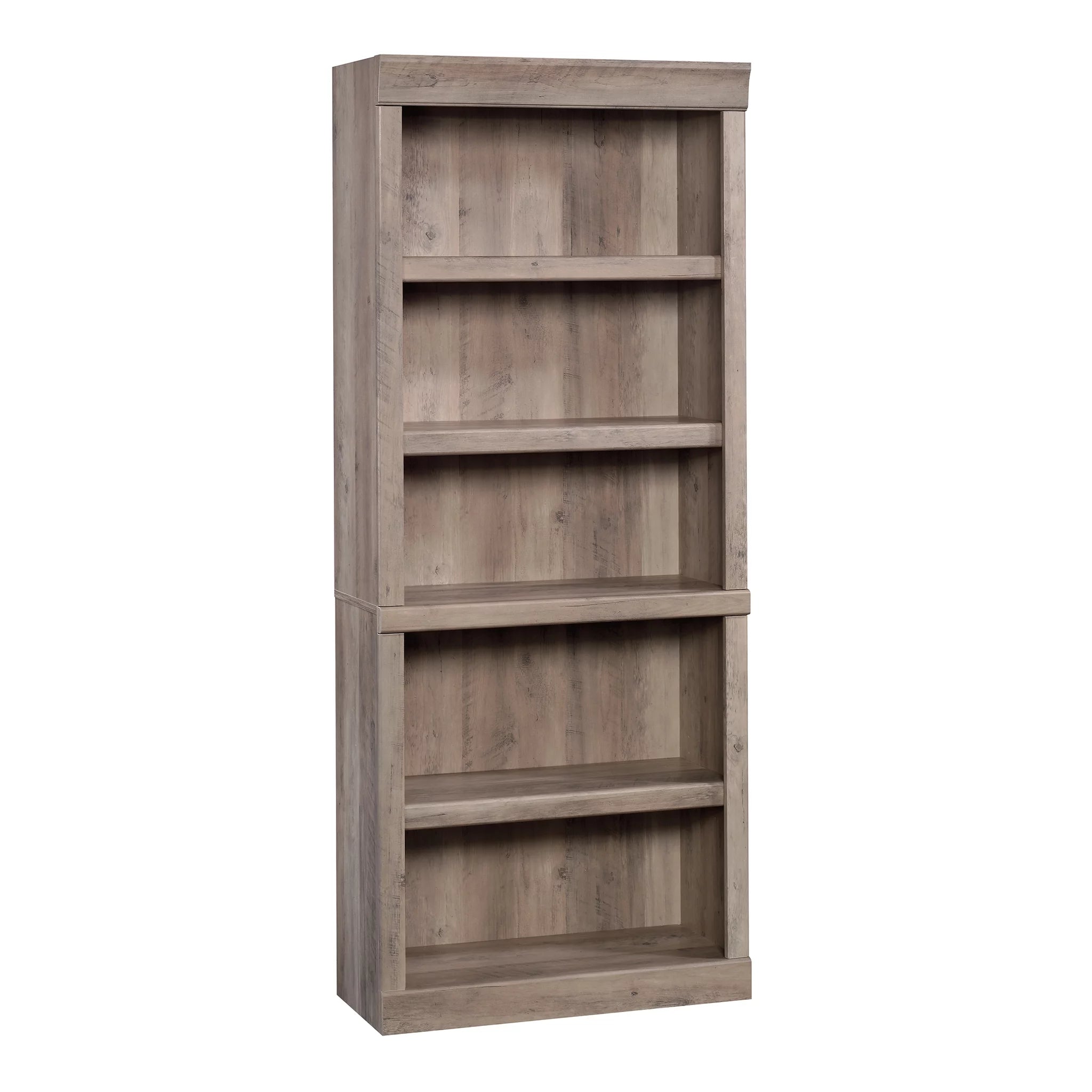 Rustic Gray 5 Shelf Bookcase V53286