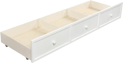 Twin Size Gray Wood Daybed with Storage Drawers D76180