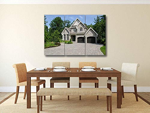 3 Piece Ceramic Sun Canvas Wall Art S9199