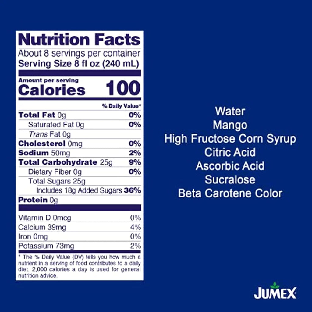 64 Fl Oz Pack Of 8 Mango Nectar J791711