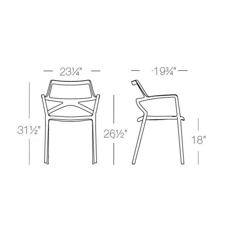 Bronze Chair H2292