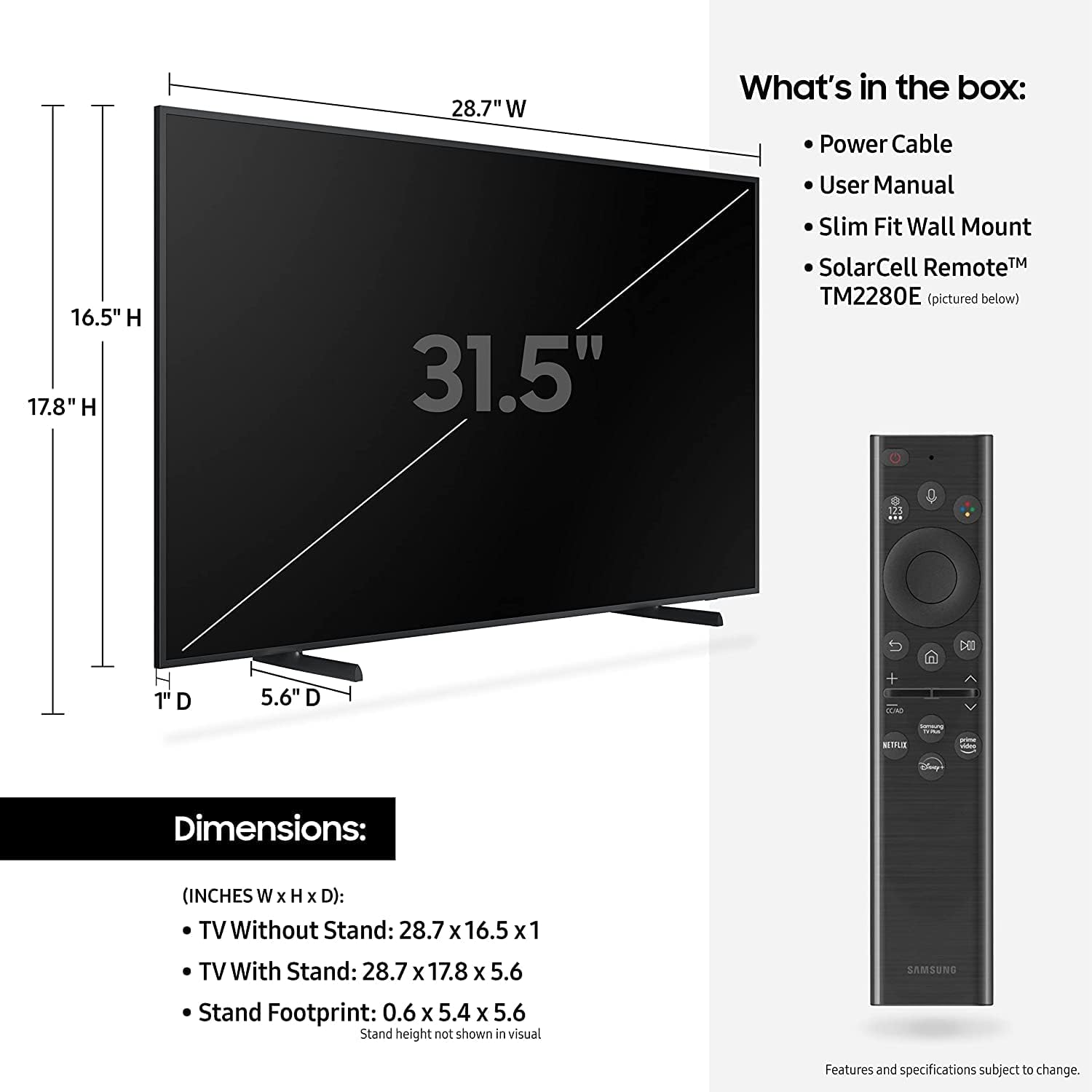 32-Inch Class QLED 4K Smart TV N3698