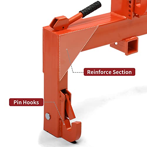 3 Point Quick Hitch with 2" Receiver Hitch U465584