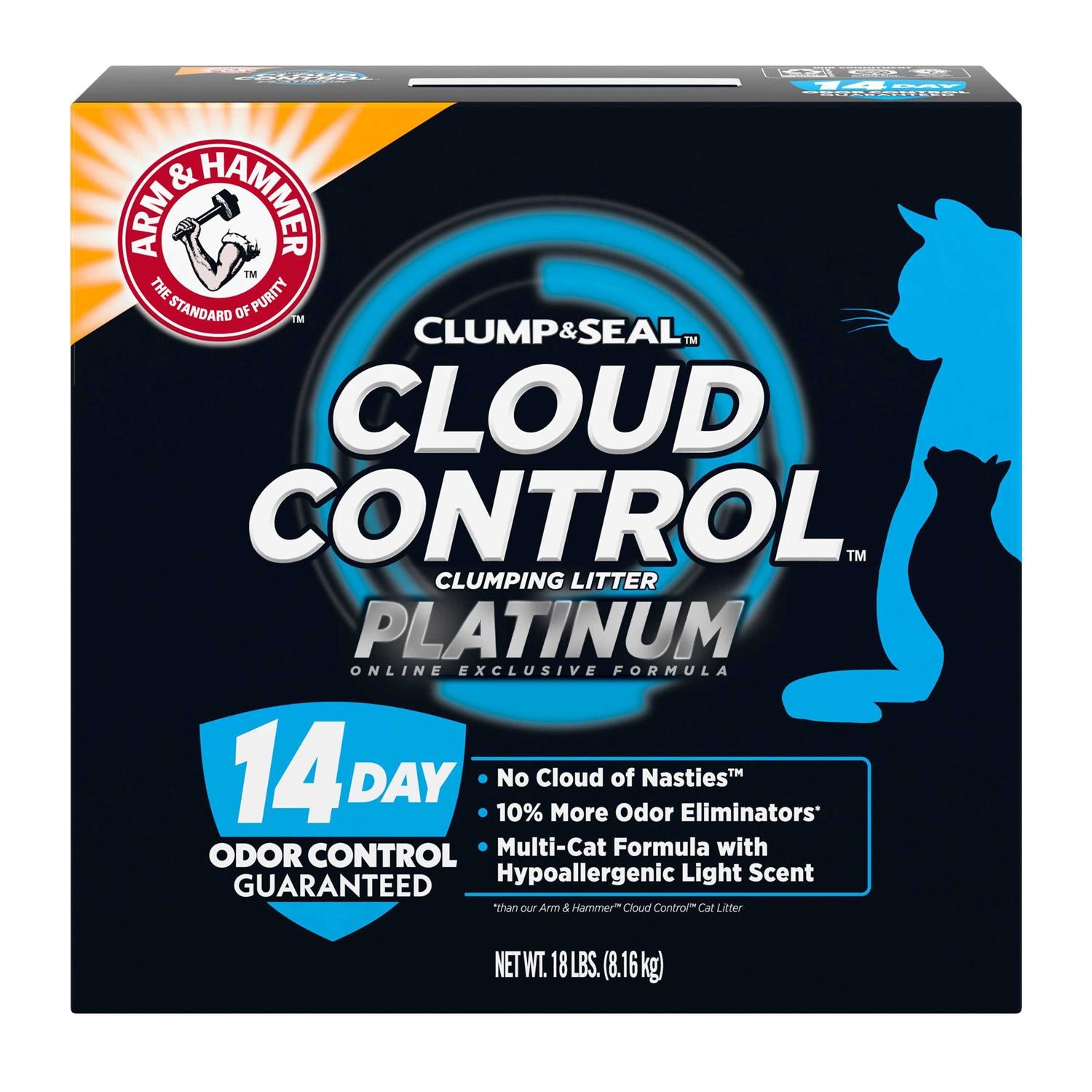 Cloud Control Platinum Clumping Cat Litter L651