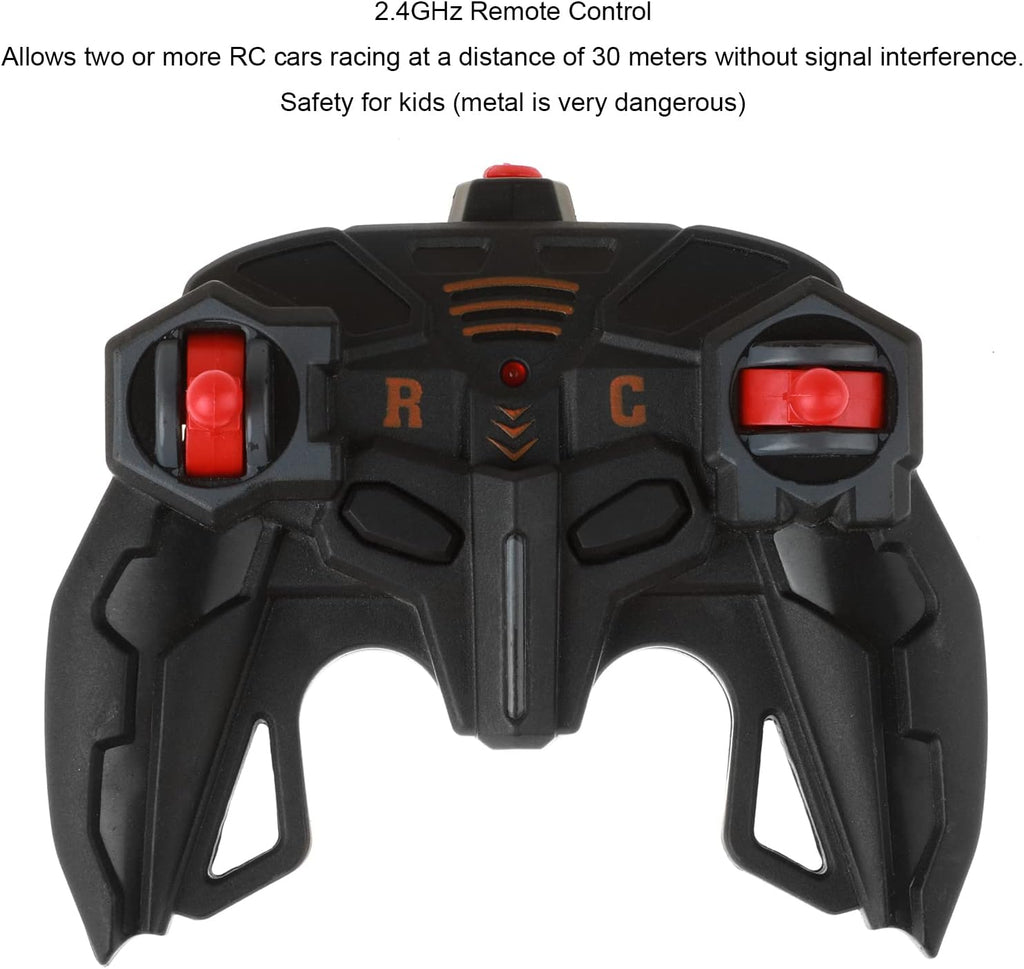 Remote Control Stunt Car with Colorful Lights & Music Switch, Rechargeable (Bule) M467