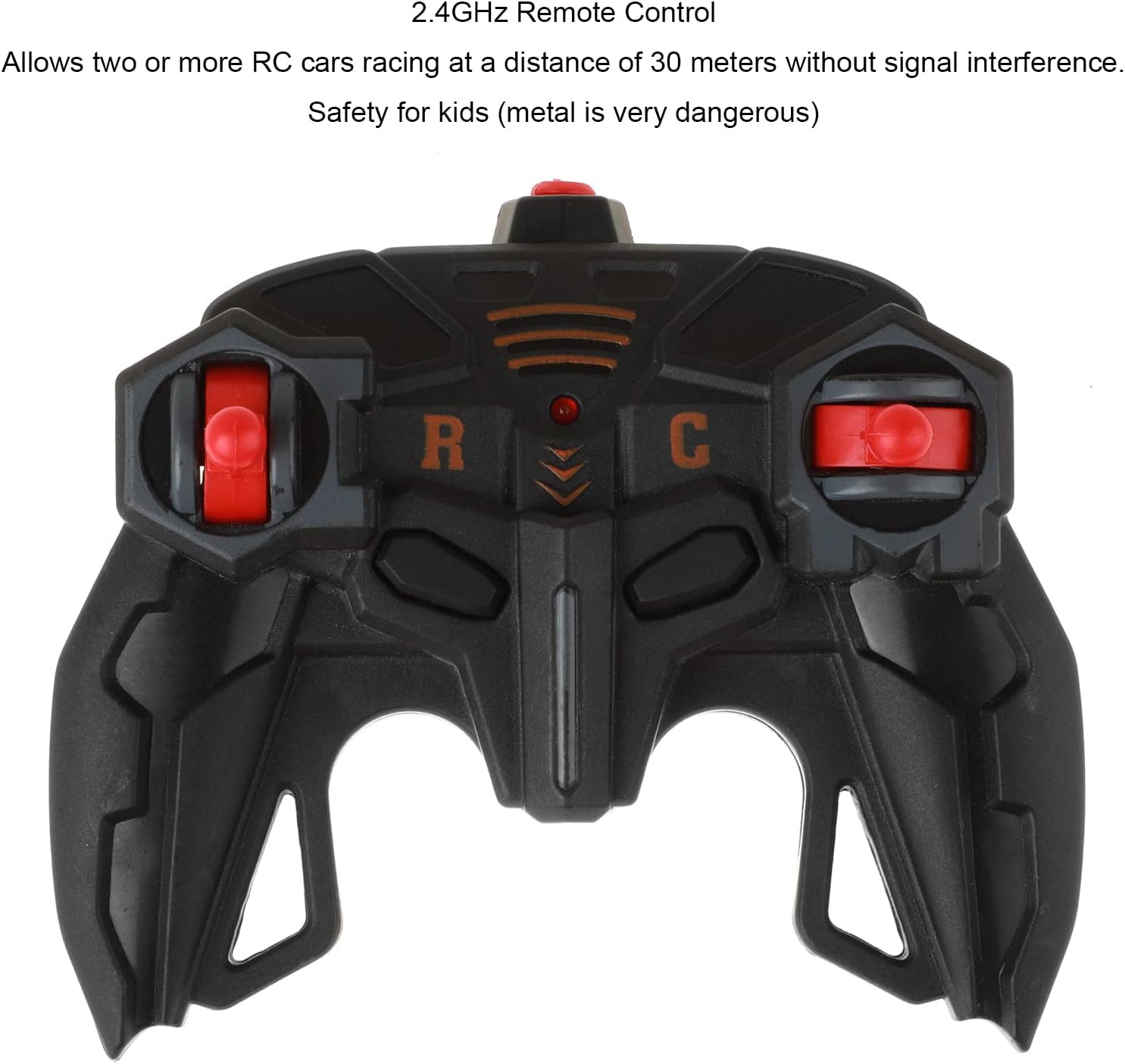 Remote Control Stunt Car with Colorful Lights & Music Switch, Rechargeable (Bule) M467