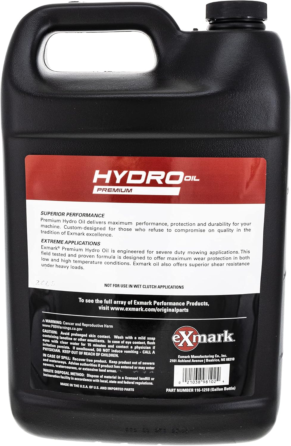 Hydraulic Oil 1 Gallon V80185
